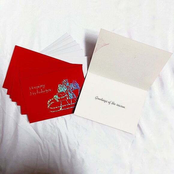 Bundle Mixed Christmas Thank You Blank Cards - Picture 8 of 14